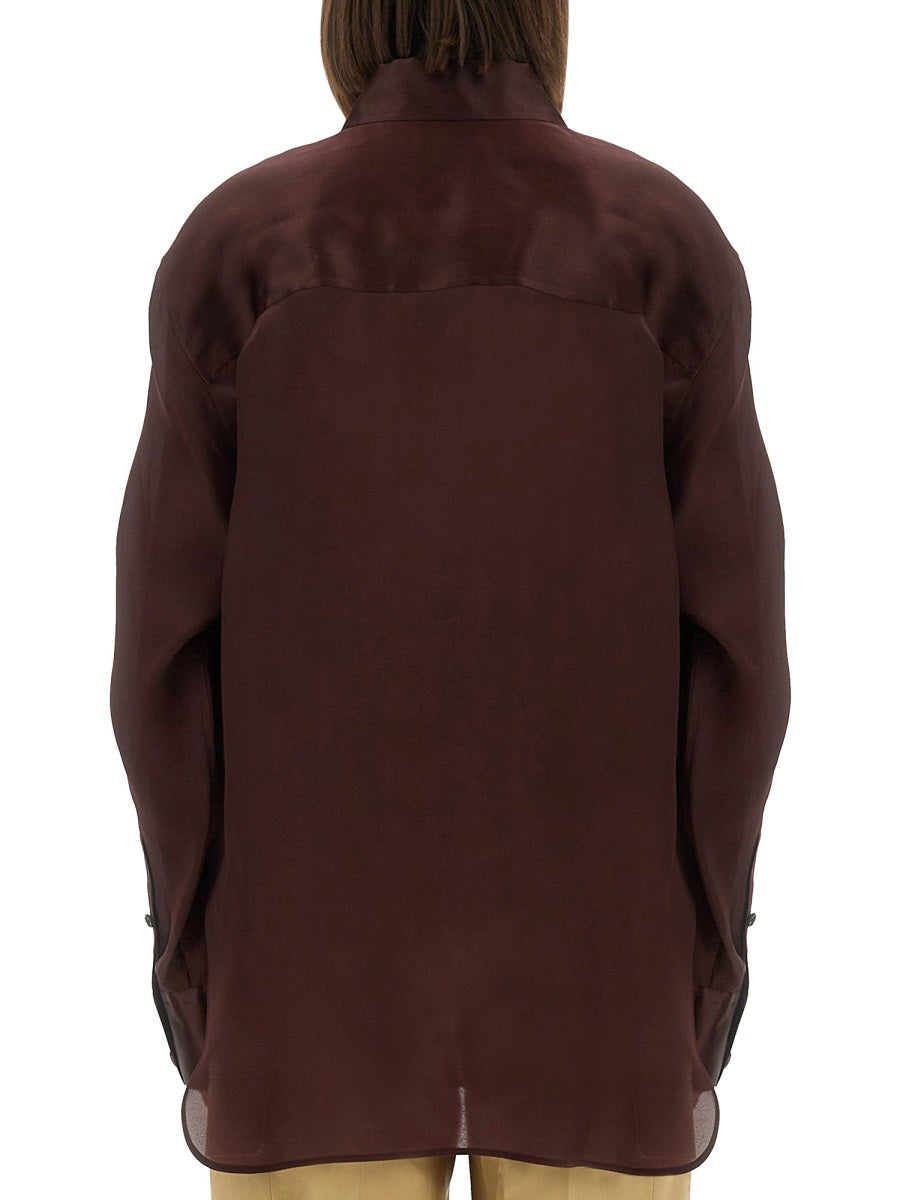 KHAITE Silk Matteo Shirt for Women - FW25 Collection