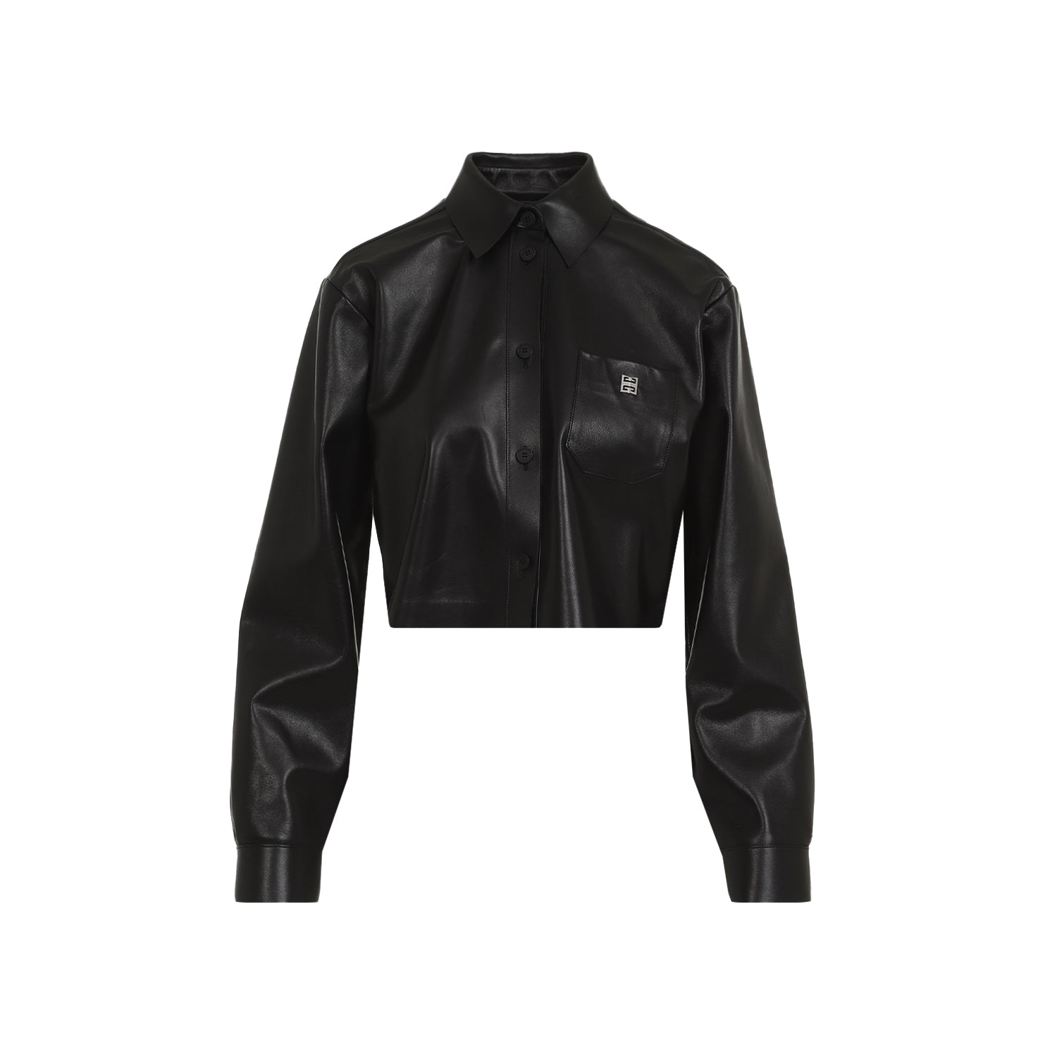 GIVENCHY Lamb Leather Shirt for Men - FW24 Collection