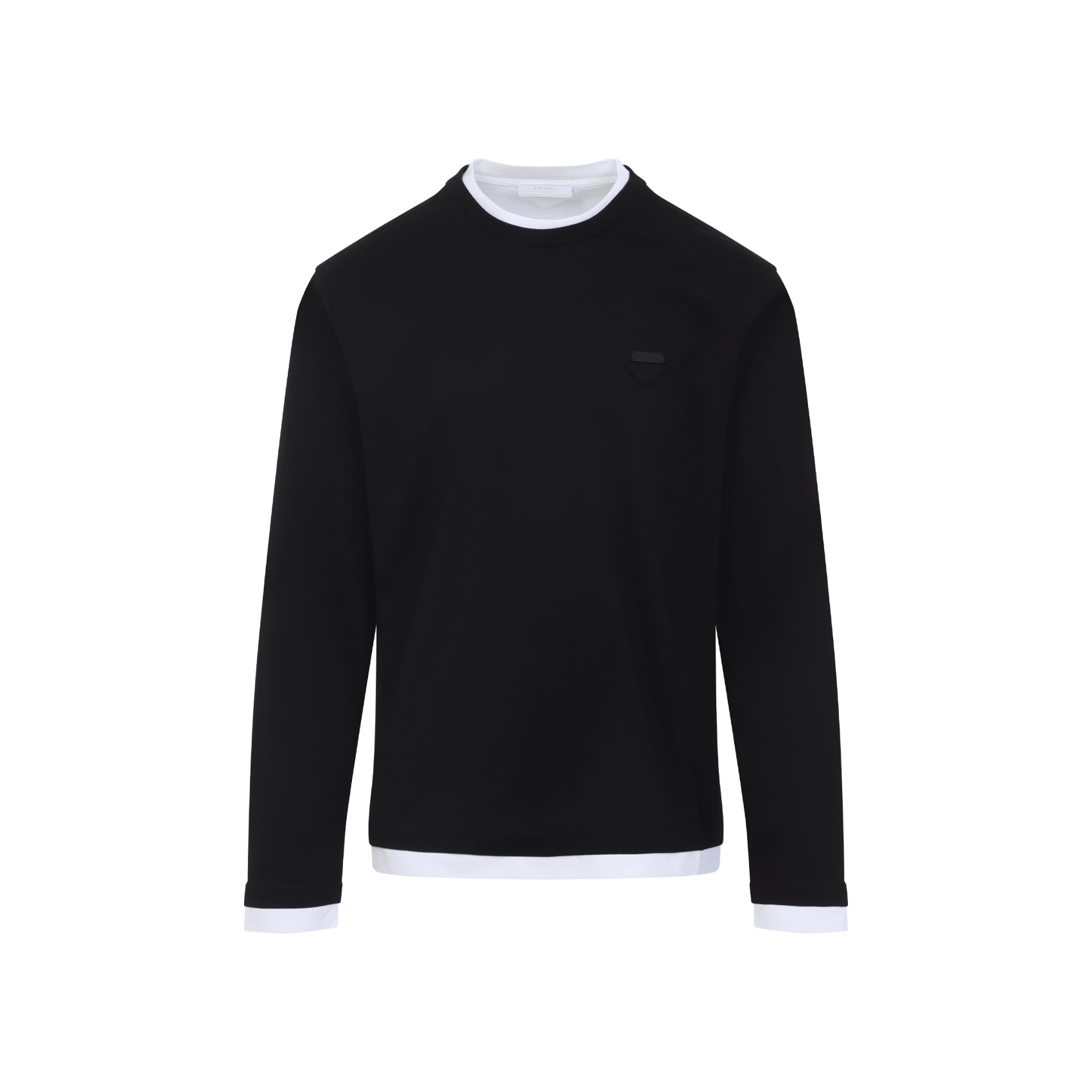 PRADA Long Sleeves Crewneck Sweater for Men