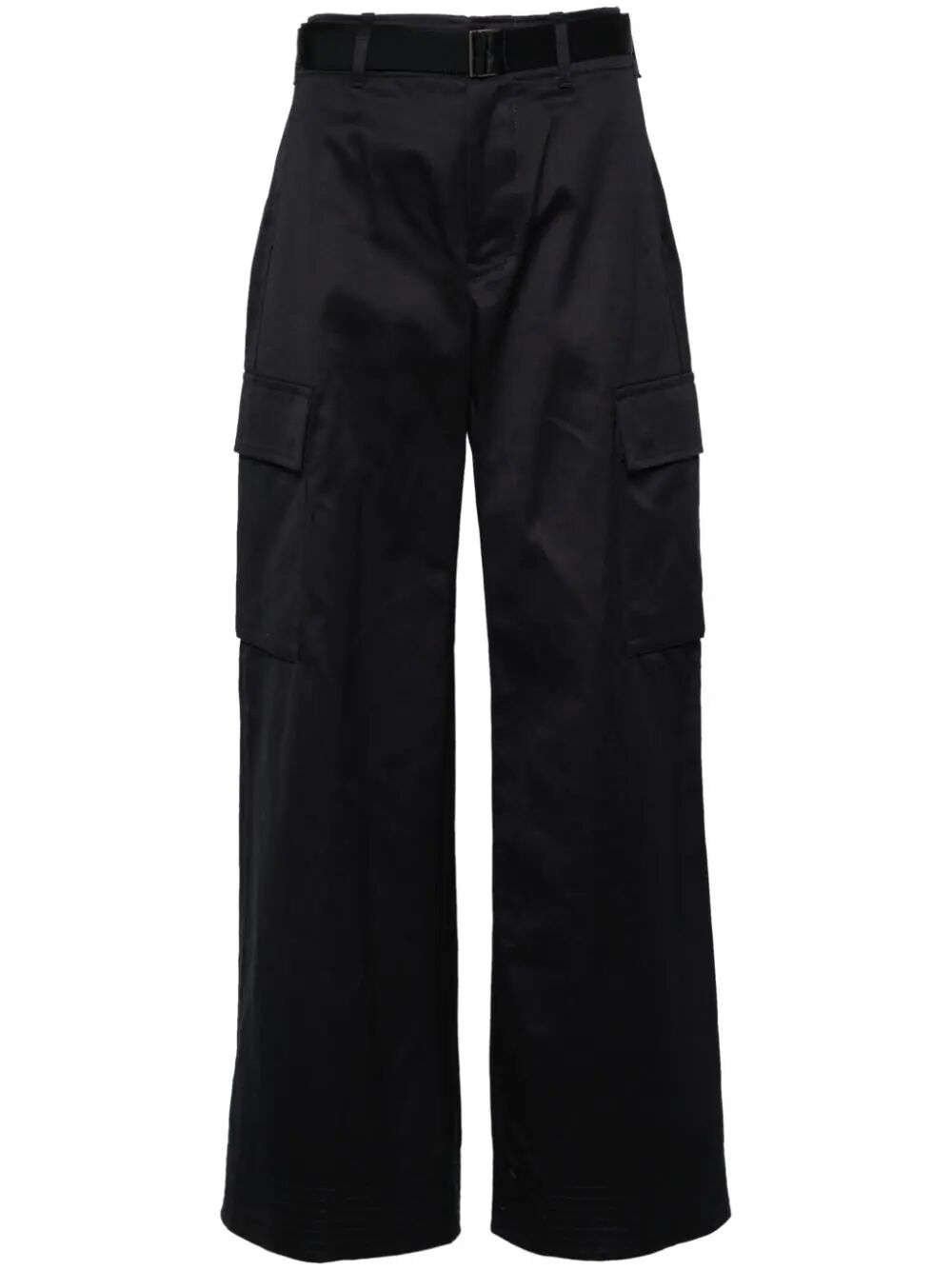 SACAI Cotton Chino Pants for Women - Spring/Summer 2024