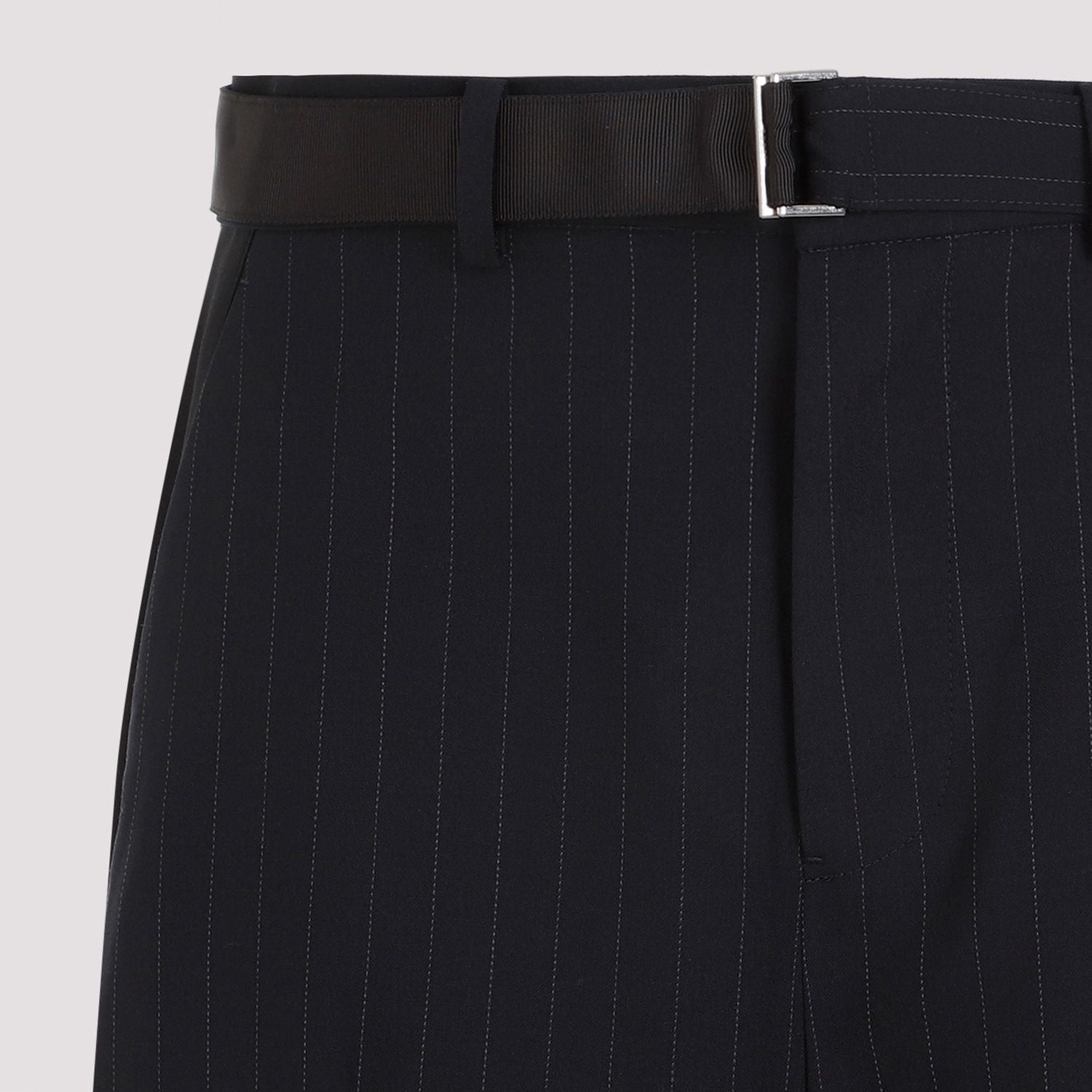 SACAI Chalk Stripe Mini Pants