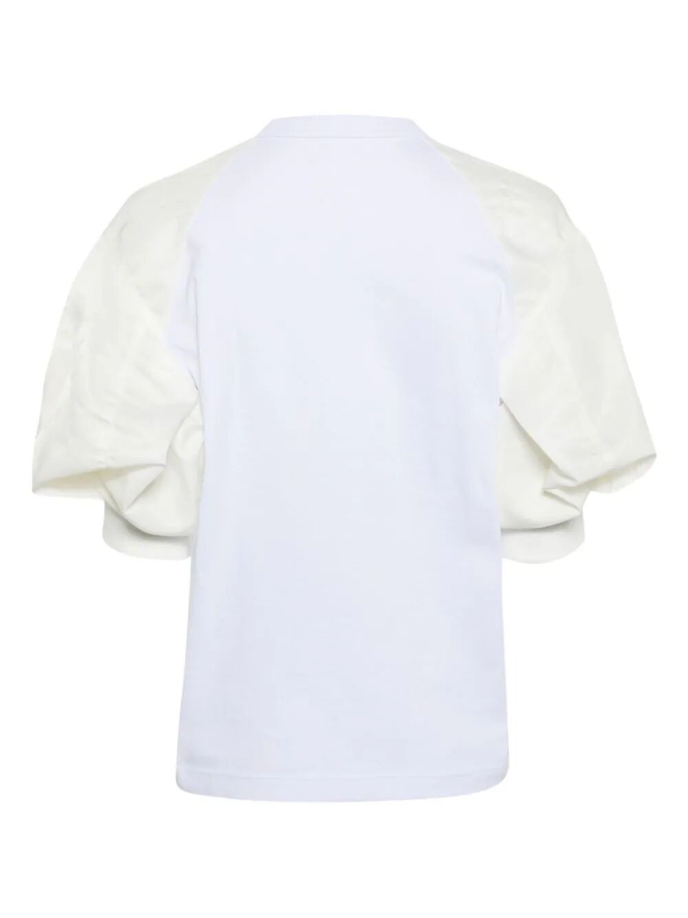 SACAI Women's Modern Twill Cotton T-Shirt
