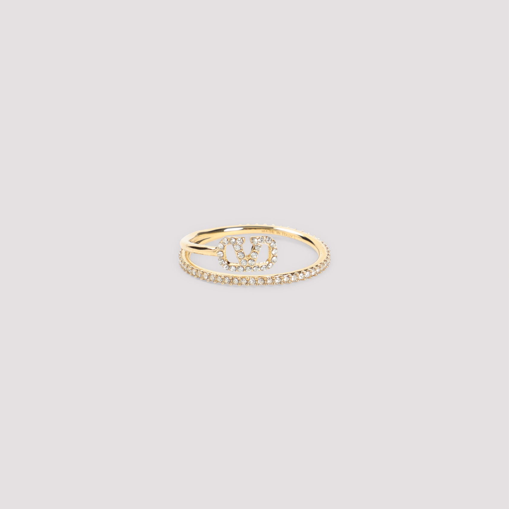 VALENTINO GARAVANI Classic Men's Brass Ring - FW25 Collection
