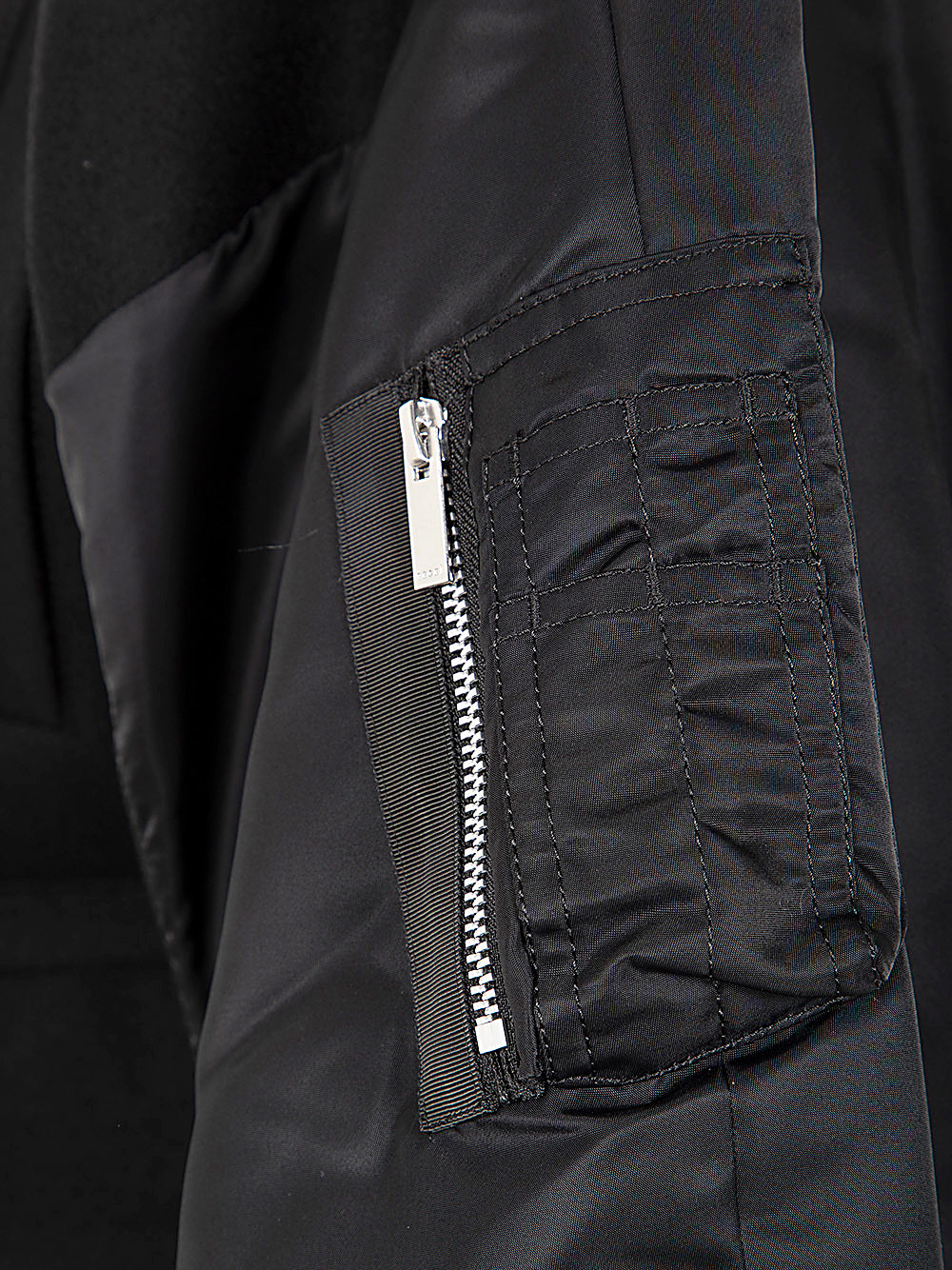 SACAI Wool Melton and Nylon Twill Jacket - Women's