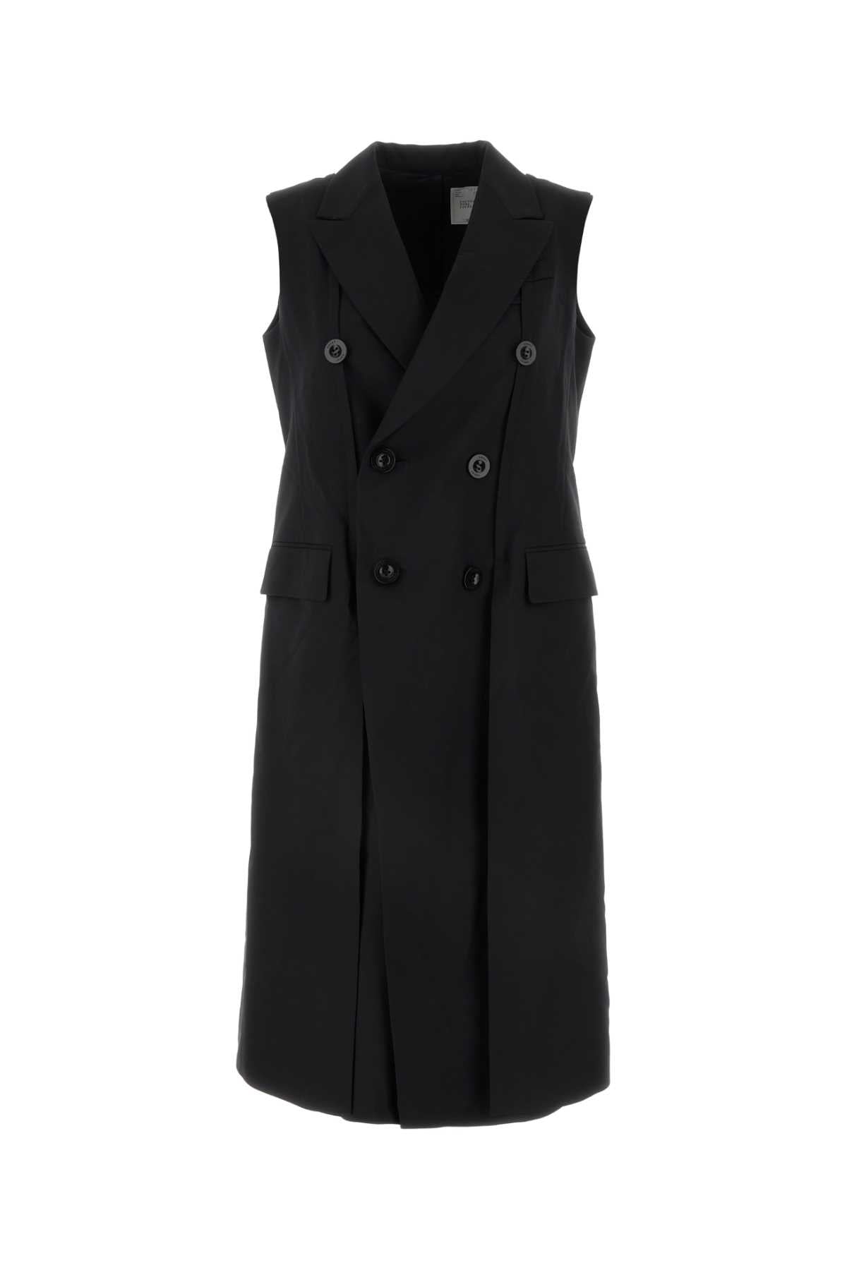 SACAI Sleek Polyester Blend Vest for Women - FW24