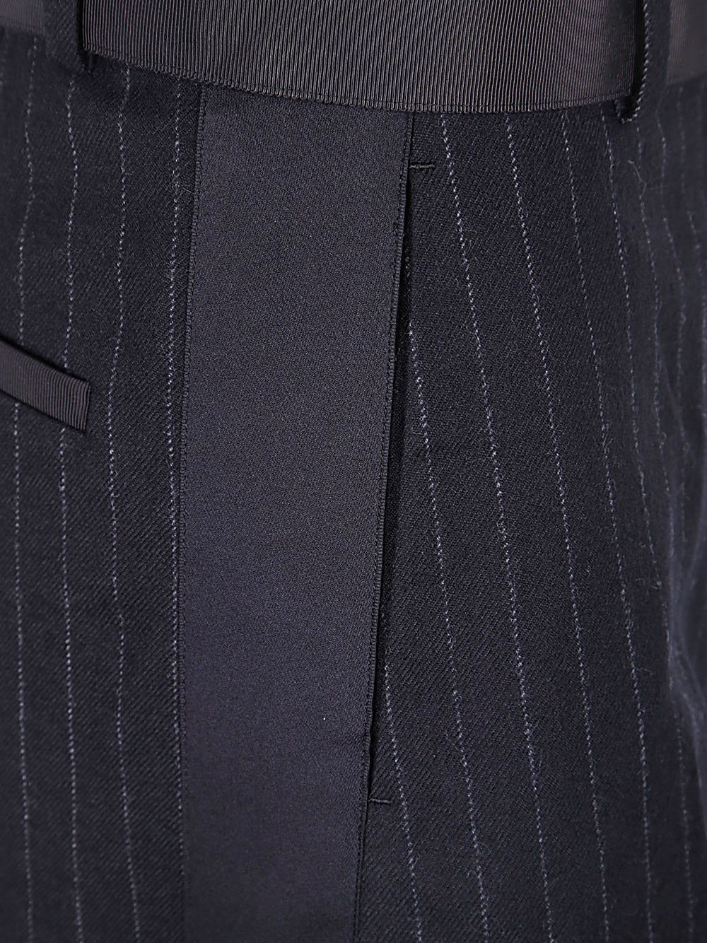 SACAI Chalk Stripe Tailored Pants