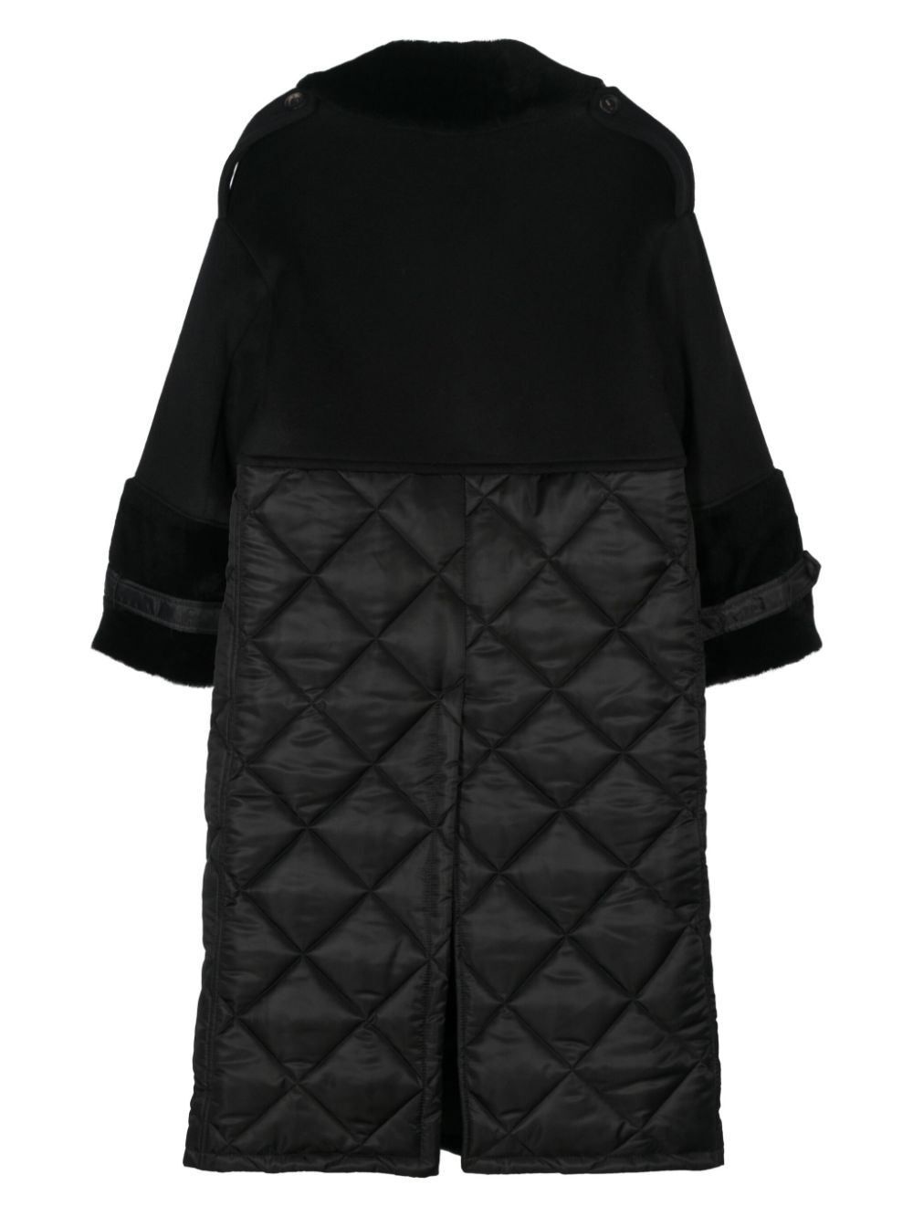 BLANCHA Wool Blend Shearling Jacket for Women