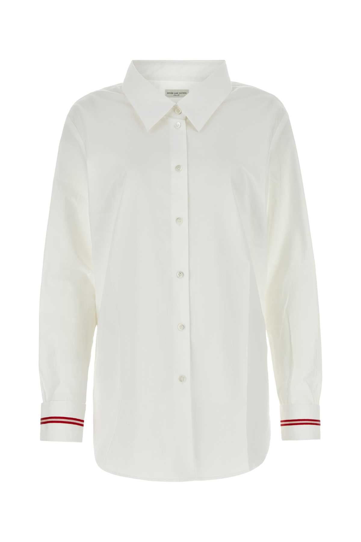 DRIES VAN NOTEN Women’s Classic Poplin Shirt - SS24