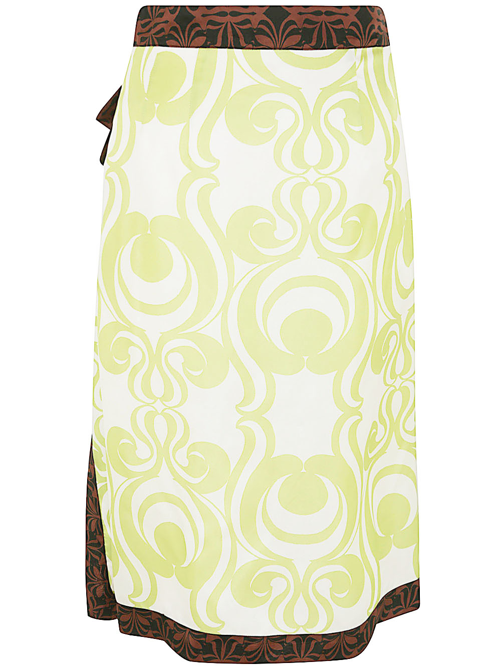 DRIES VAN NOTEN Silk Mini Skirt