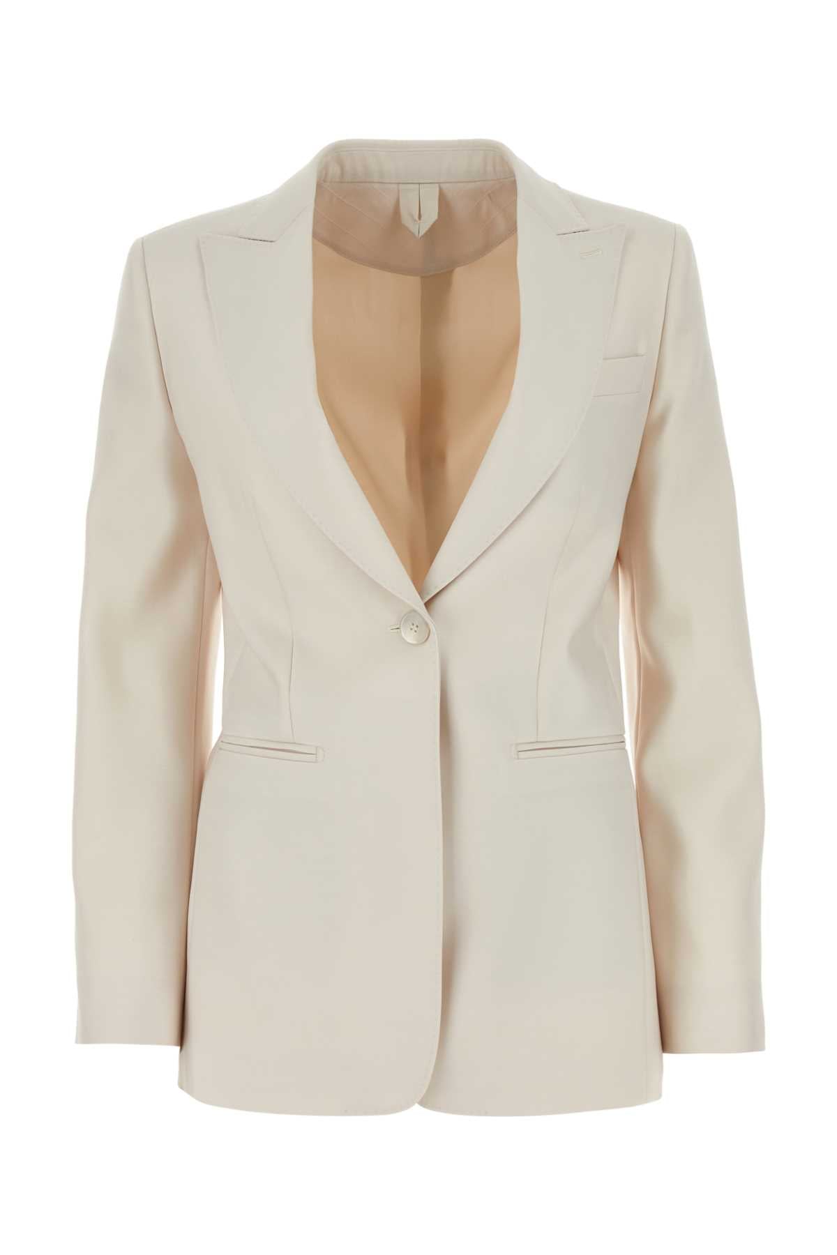 MAX MARA Ivory Duchesse Blazer - Women's Spring/Summer 2024