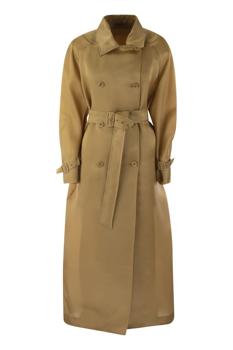 MAX MARA Organdy Trench Coat for Women - SS24 Collection