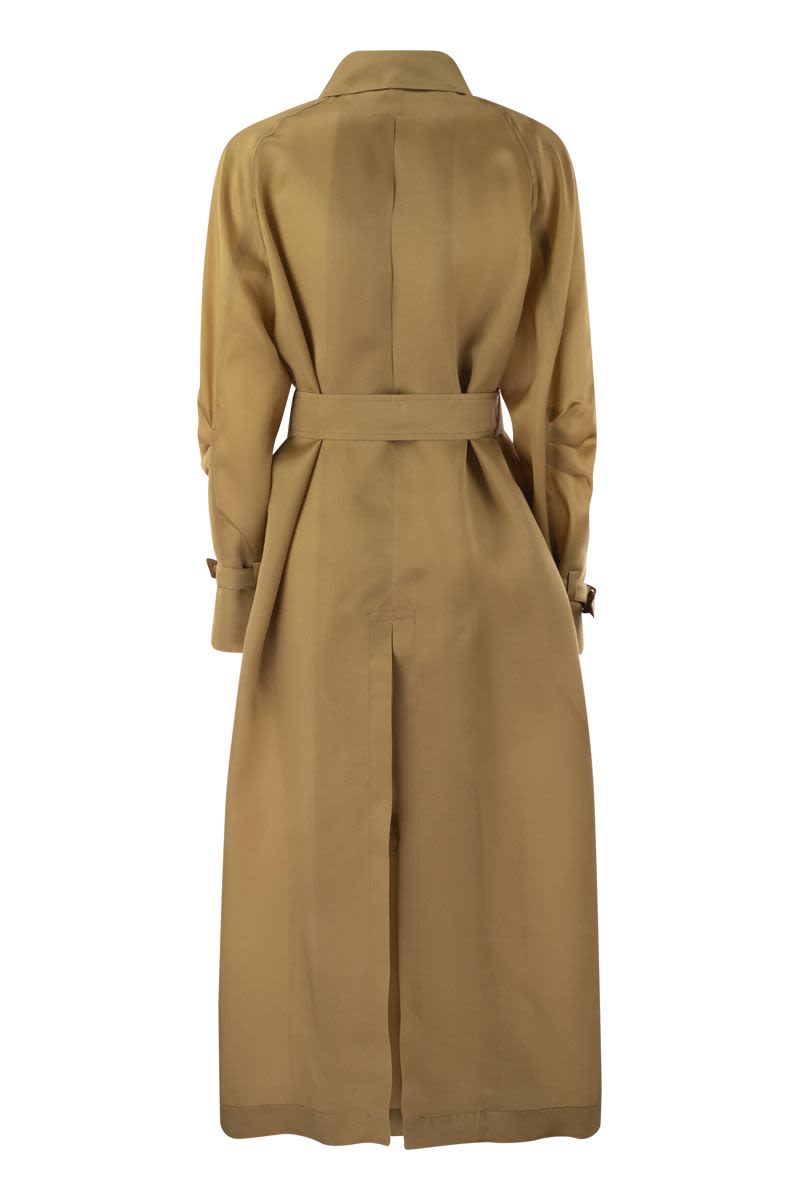MAX MARA Organdy Trench Coat for Women - SS24 Collection