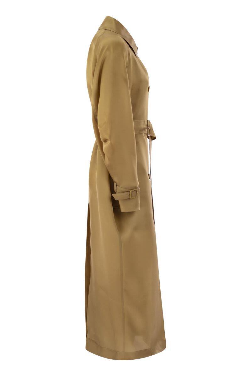MAX MARA Organdy Trench Coat for Women - SS24 Collection