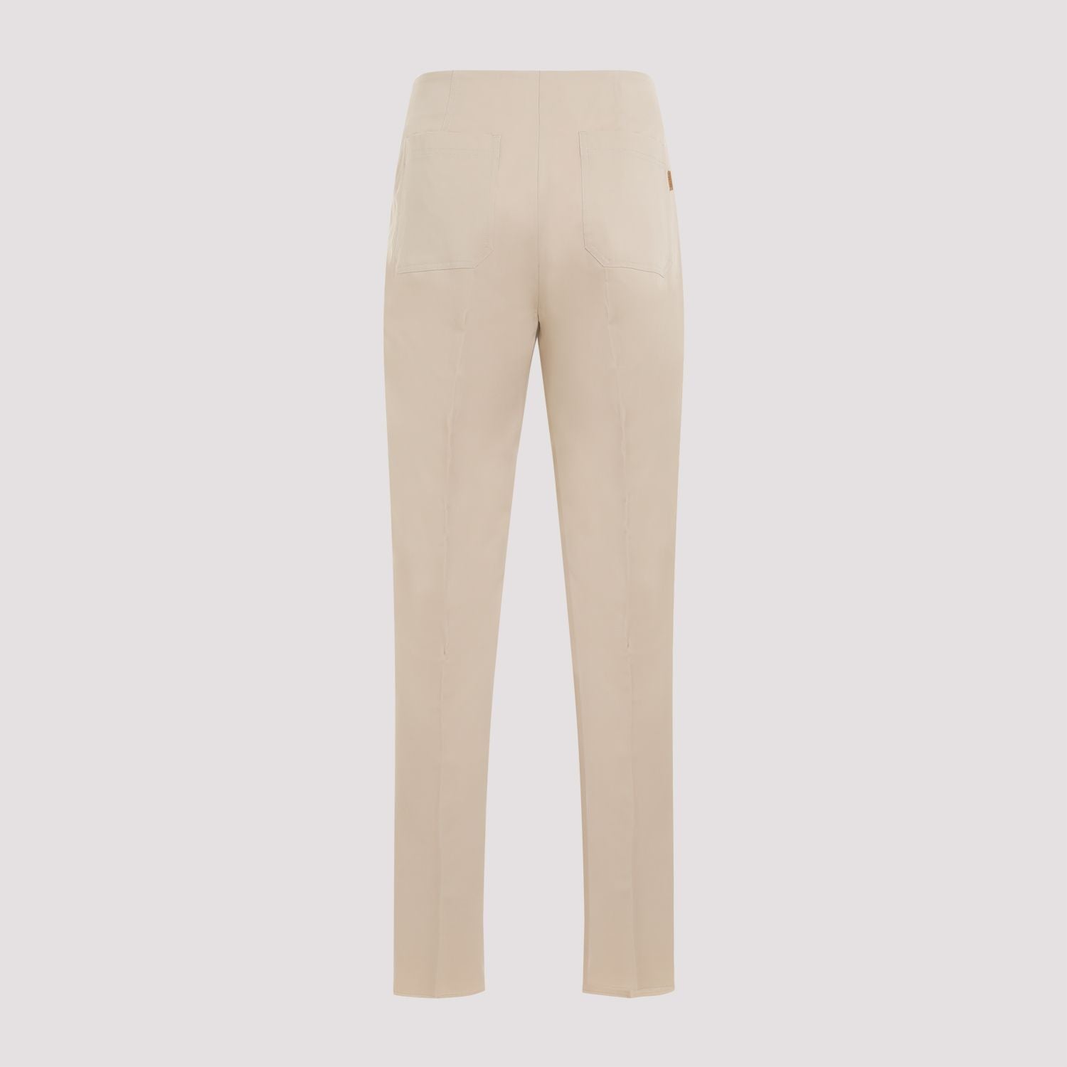 MAX MARA Cotton Twill Pants for Women - SS24