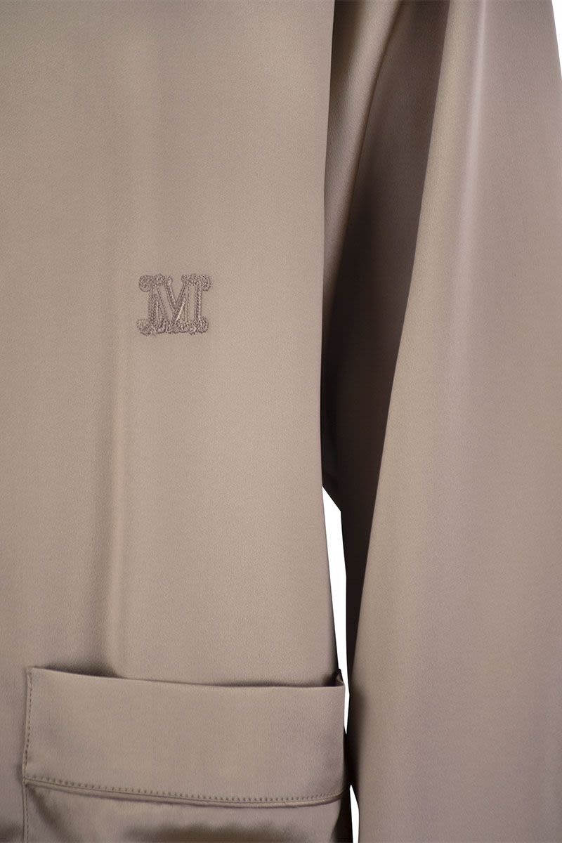 MAX MARA PIANOFORTE Satin Vasaio Shirt