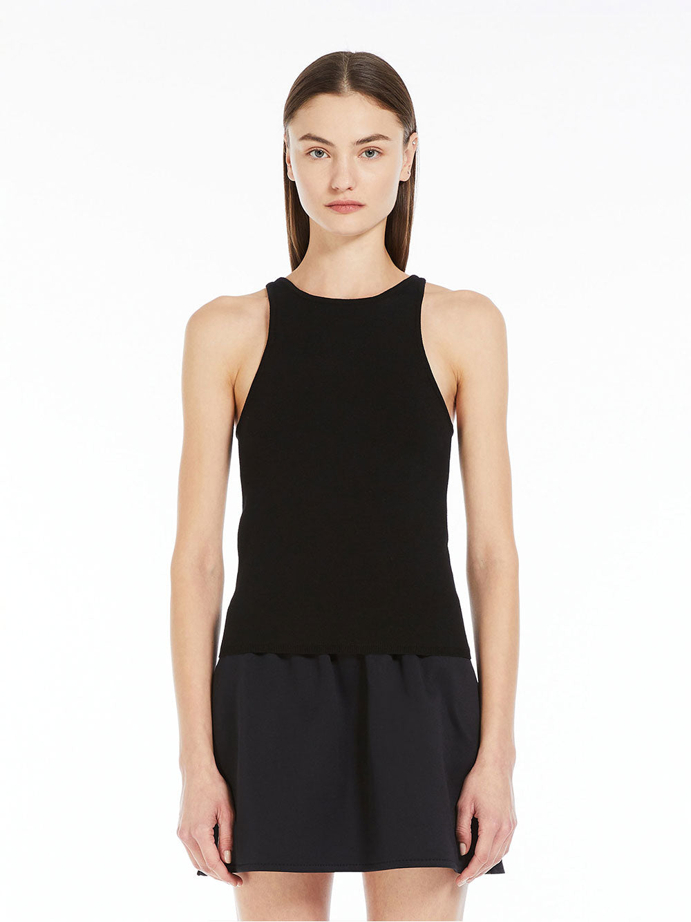 MAX MARA Women's Virgin Wool Mini Top