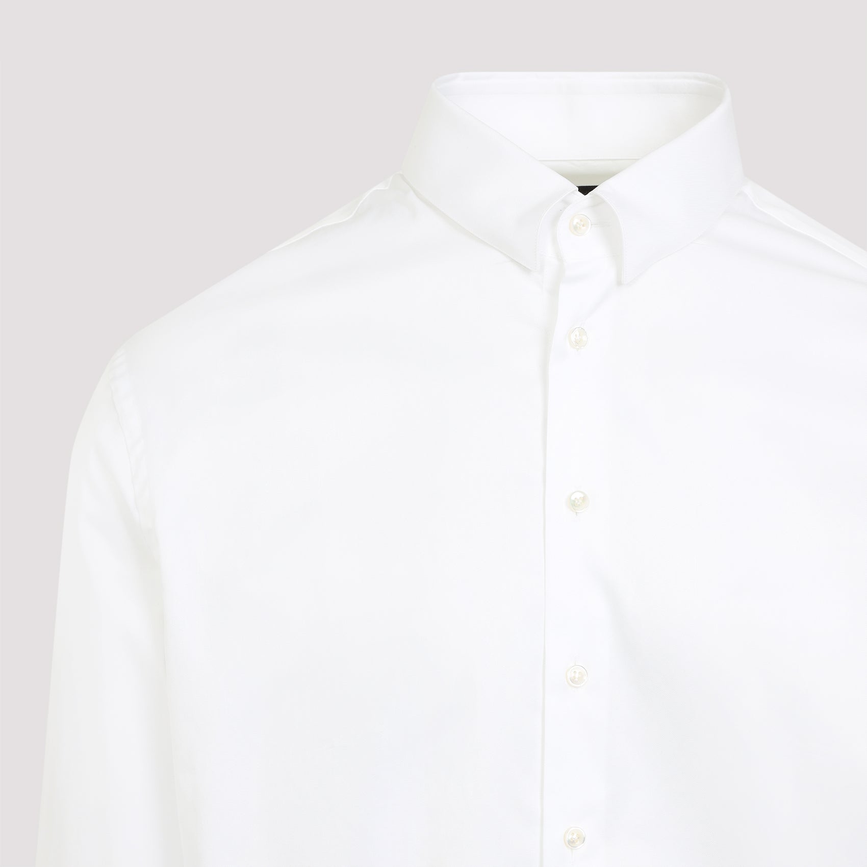 GIORGIO ARMANI Classic Cotton Shirt for Men | SS25 Collection