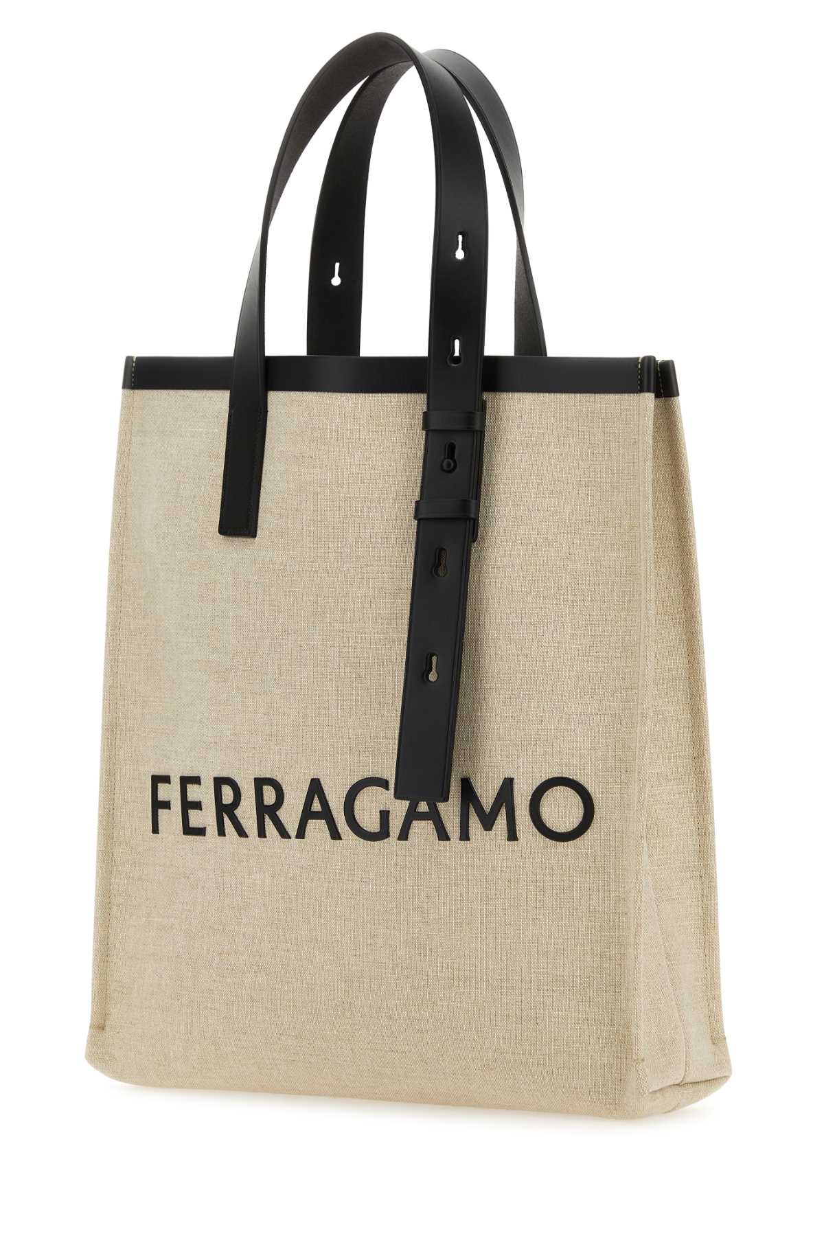 Ferragamo Canvas Shopping Handbag for Men