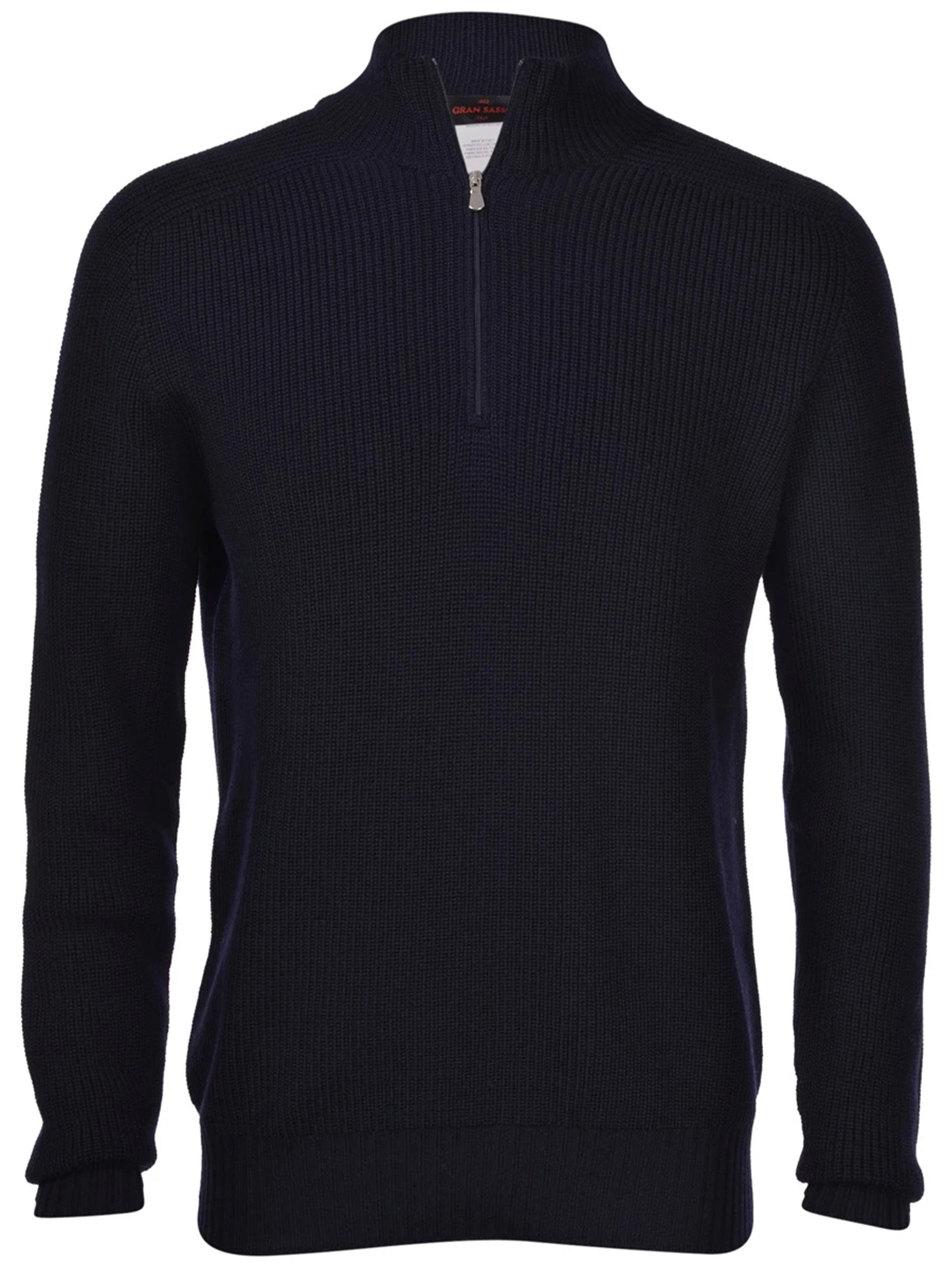 GRAN SASSO Men's Wool Wolf Sweater