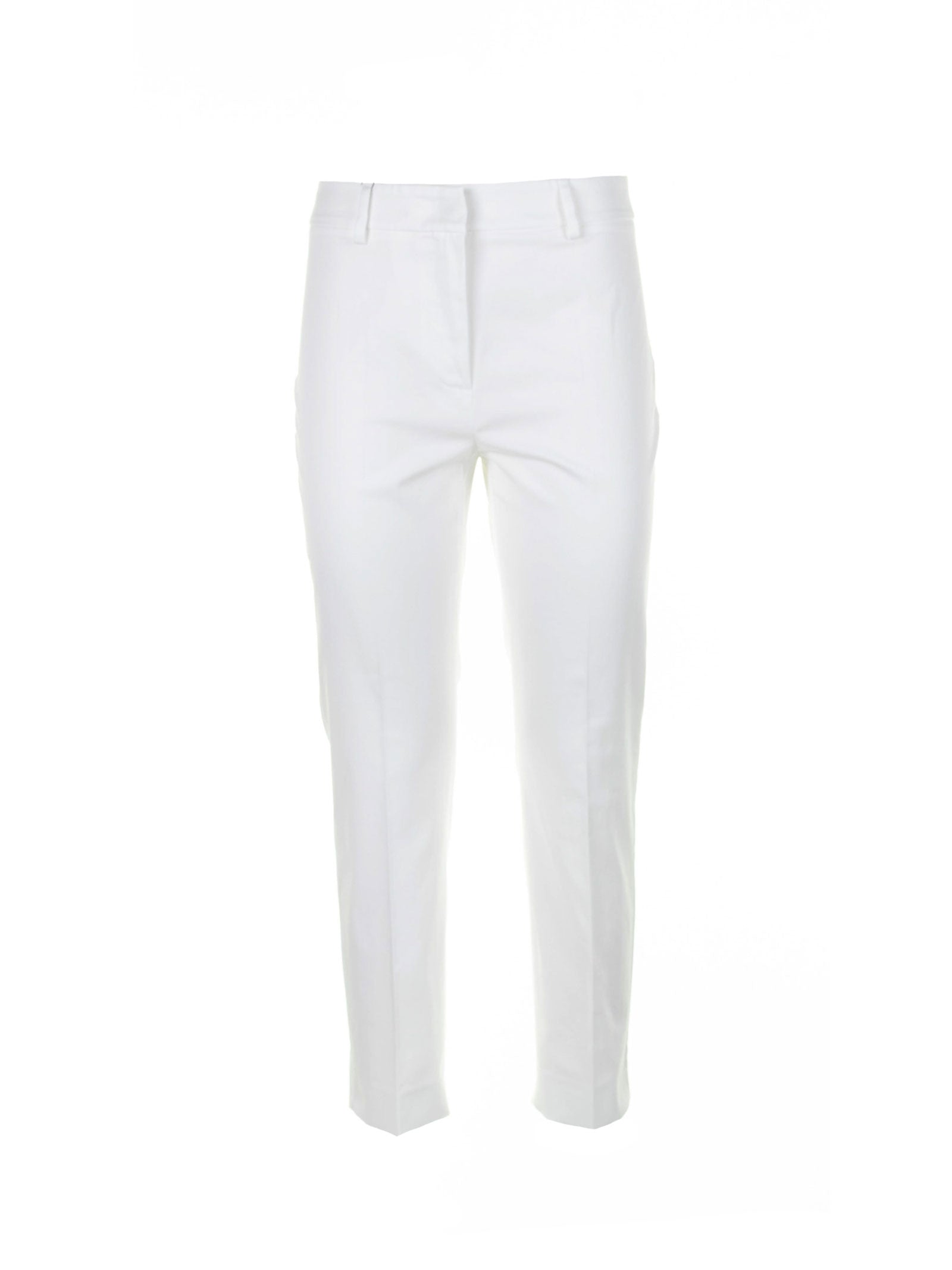 WEEKEND MAX MARA Chic Cotton Trousers for Effortless Style