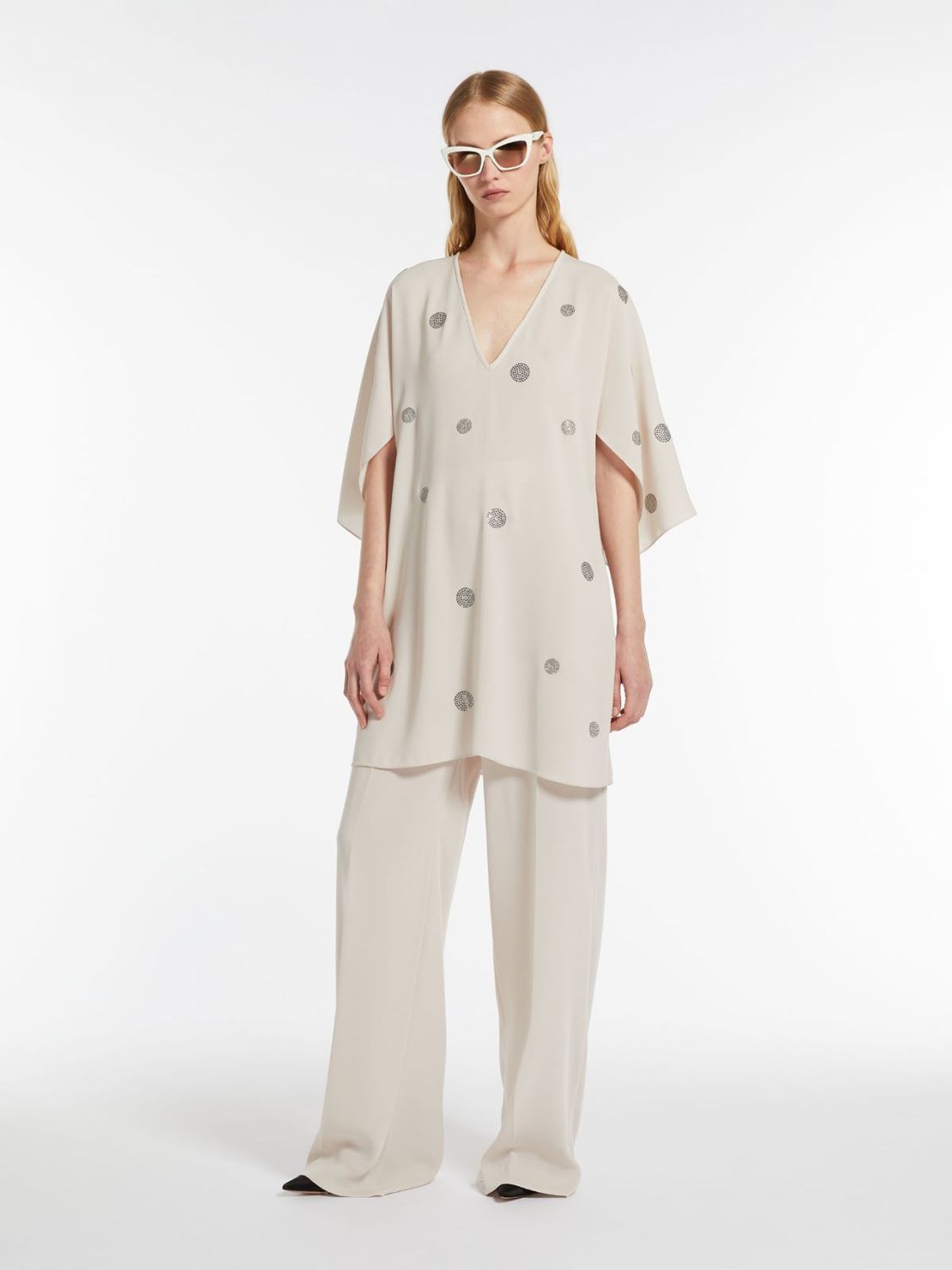 MAX MARA Dumbo Mini Top with Strass Detail