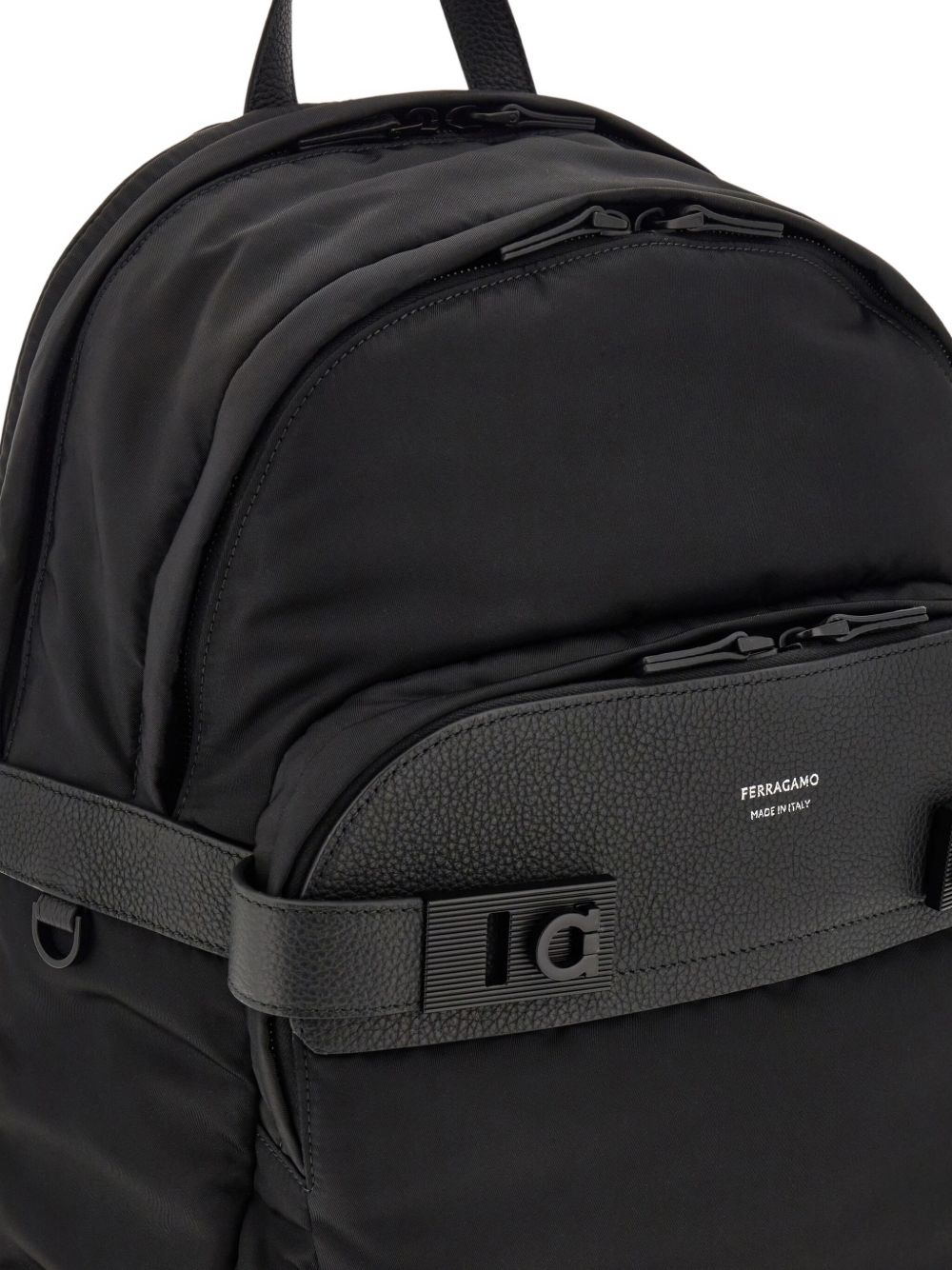 Ferragamo Twins Nylon Backpack - FW25