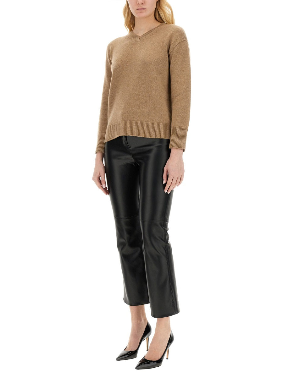 S MAX MARA V Neck Sweater - Regular Fit