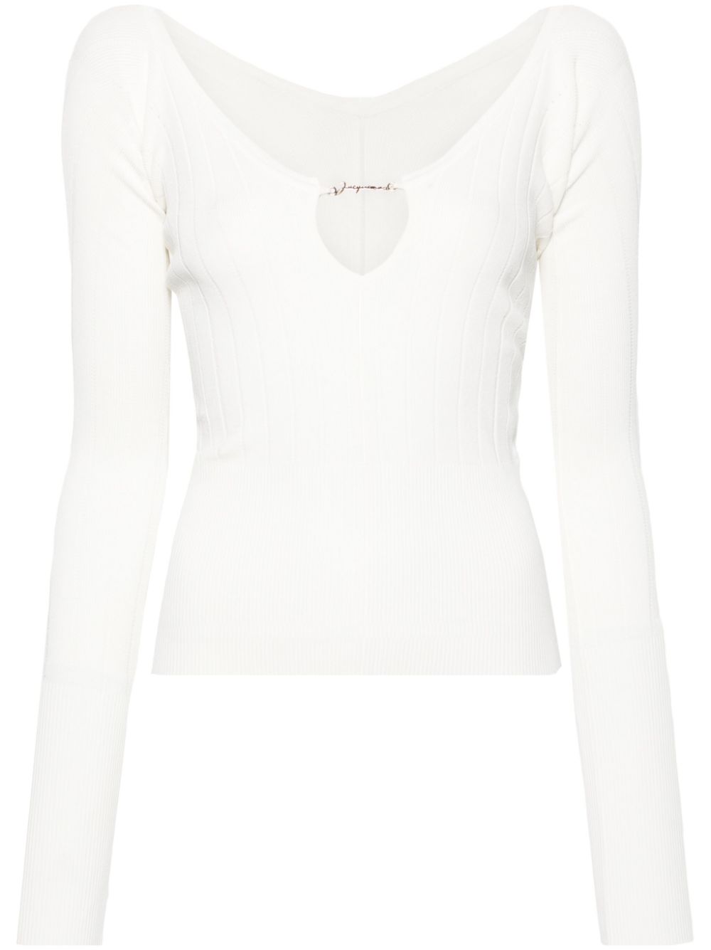 JACQUEMUS Chic and Stylish Pralu Cut-Out Top