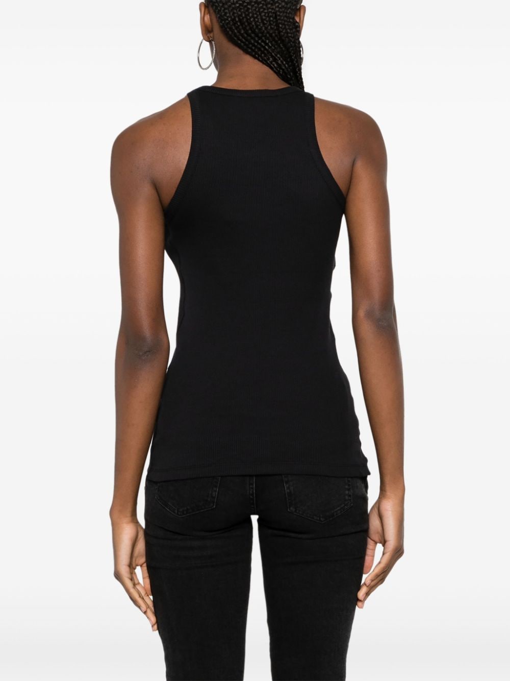 THE ATTICO Slim Fit T-Shirt Tank Top - Size 40 IT
