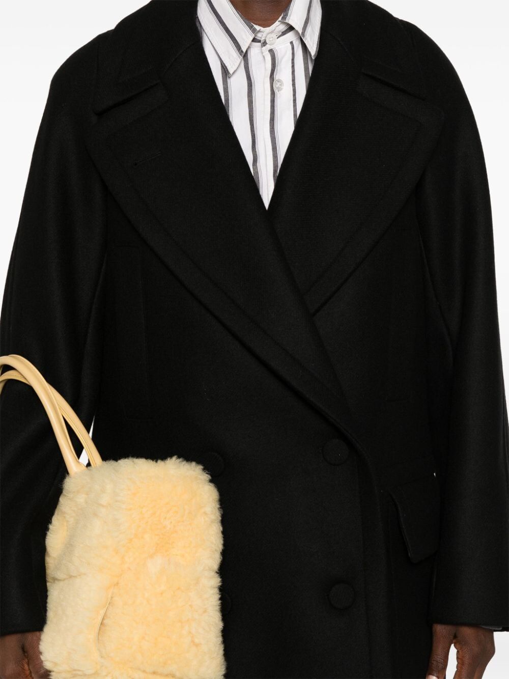 DRIES VAN NOTEN Randia Short Wool Blend Jacket