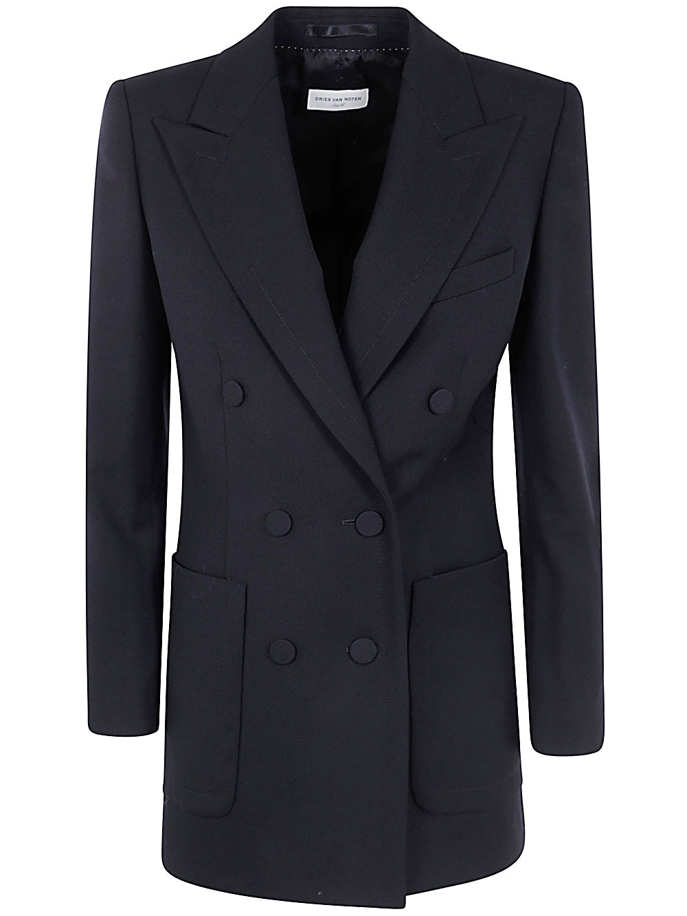 DRIES VAN NOTEN Wool Outerwear Jacket for Women