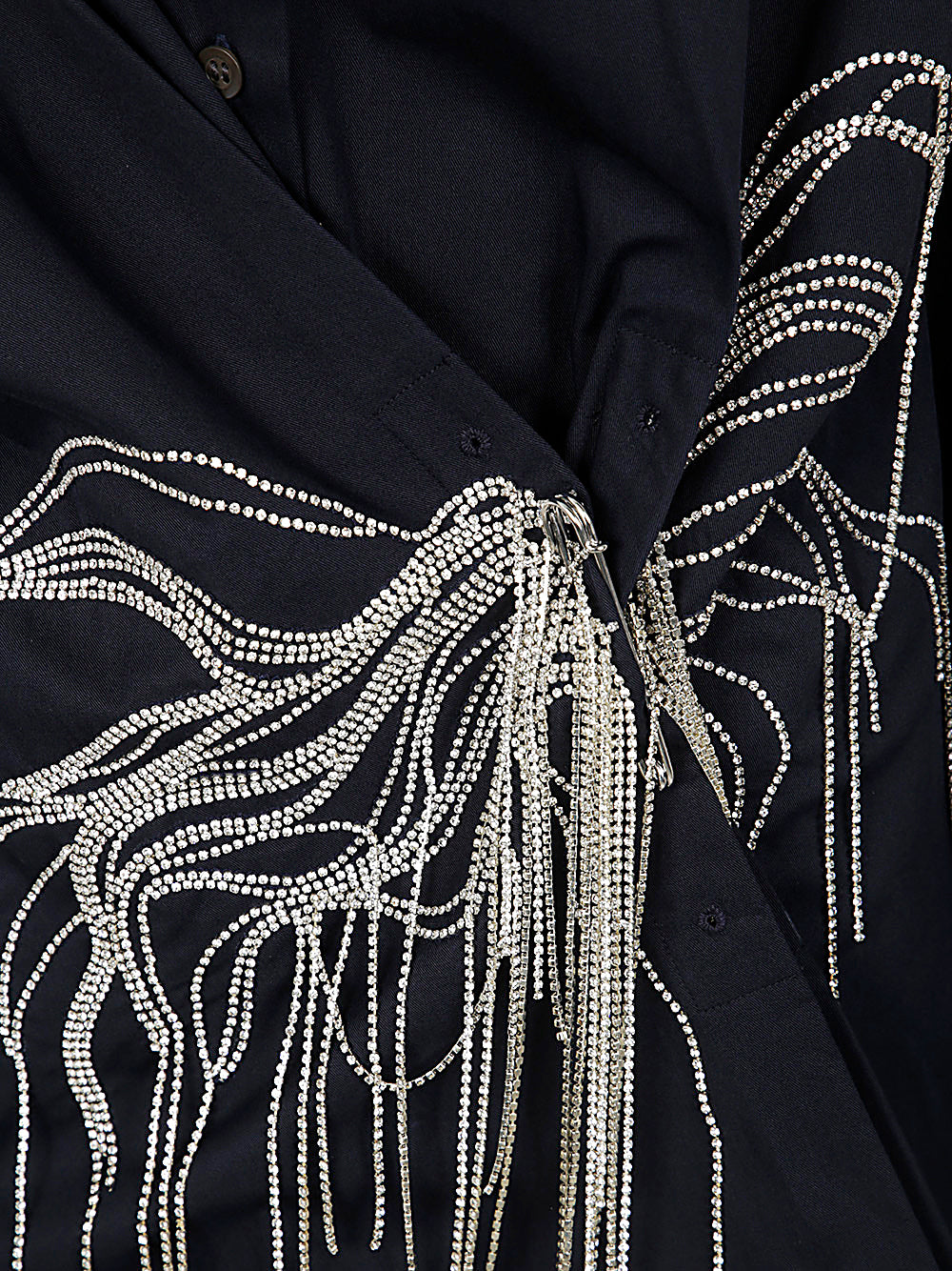 DRIES VAN NOTEN Embroidered Women's Shirt - FW24 Collection