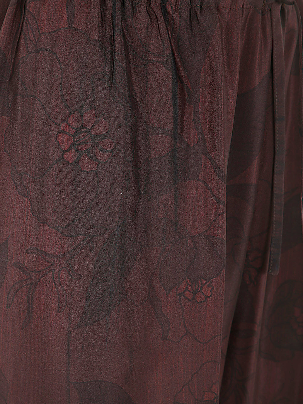 DRIES VAN NOTEN Elegant Silk Wide-Leg Pants