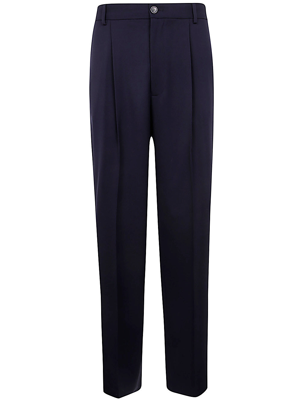DRIES VAN NOTEN Men's Tailored Wool Pants