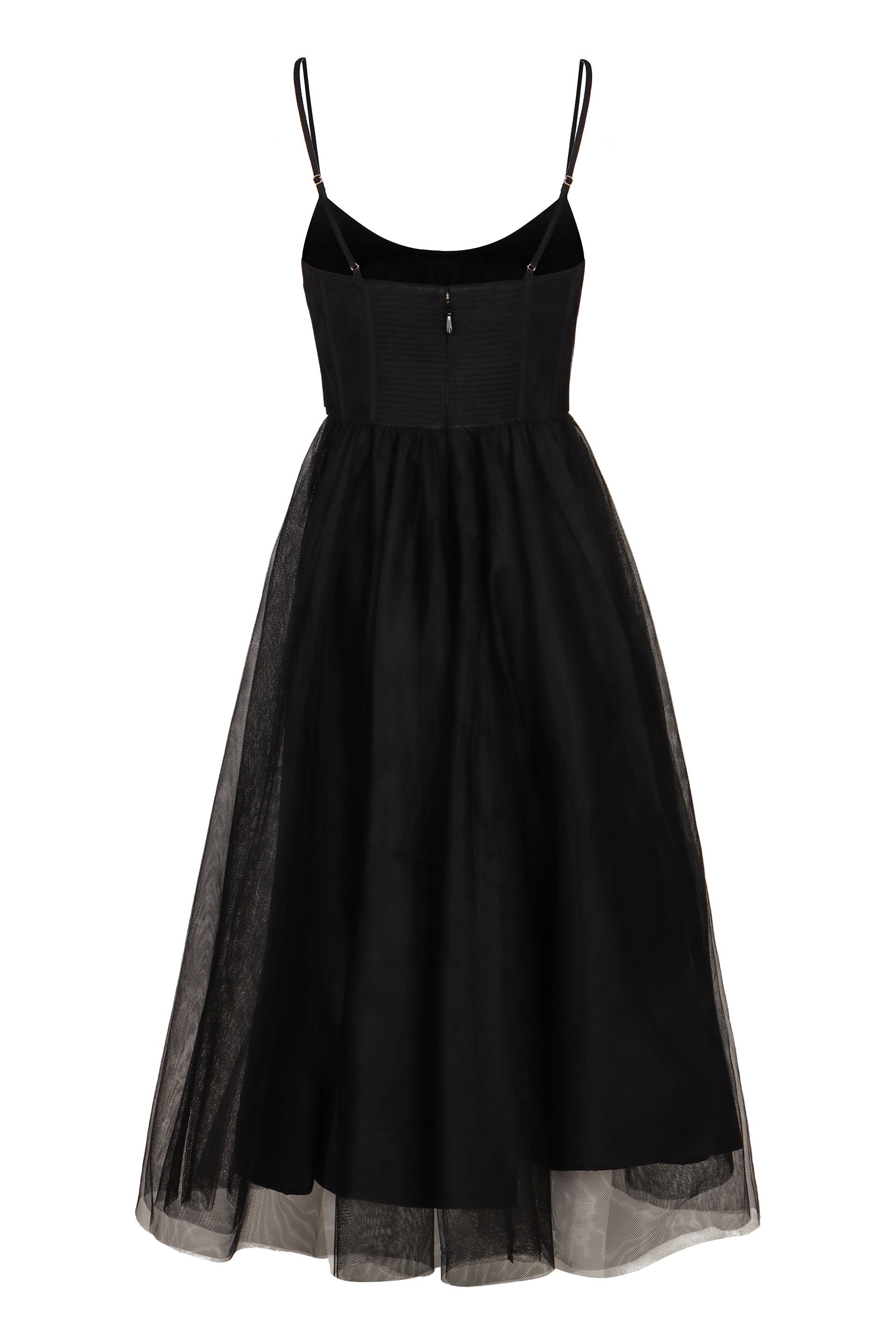 ZIMMERMANN Mini Tulle Dress with Reinforced Corset