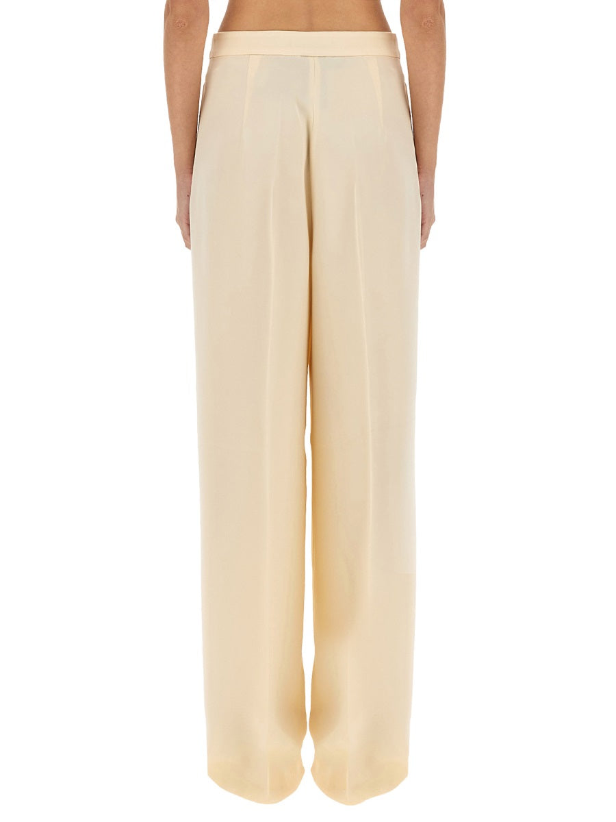 MAX MARA Silk Regular Fit Pants - Size 44