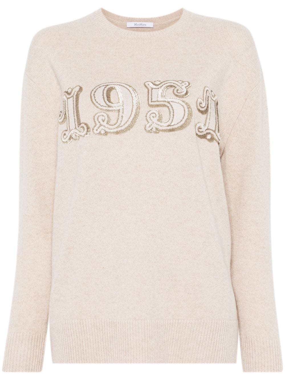 MAX MARA Classic Clothing Essential Sweater - Crew Neck, Long Sleeves