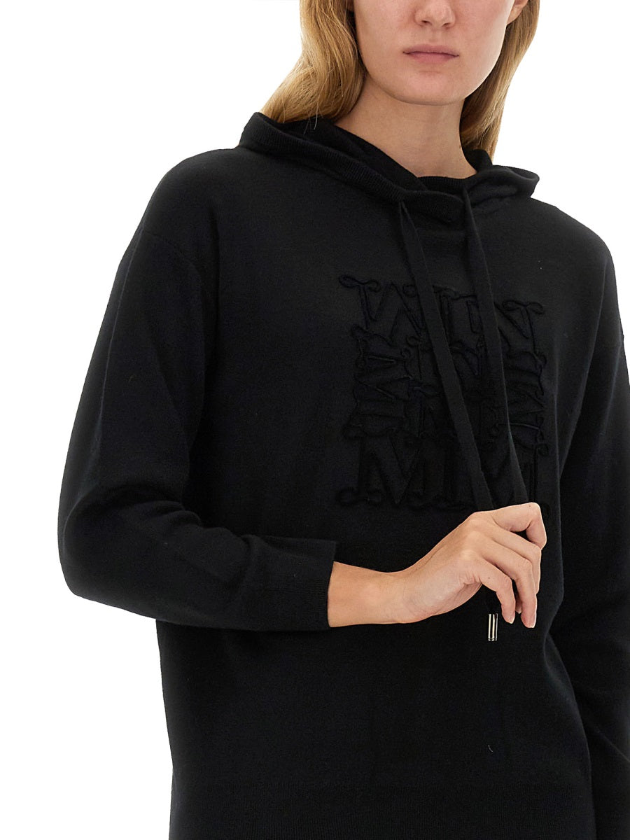 MAX MARA Elegant Women's Virgin Wool Sweatshirt - Size S