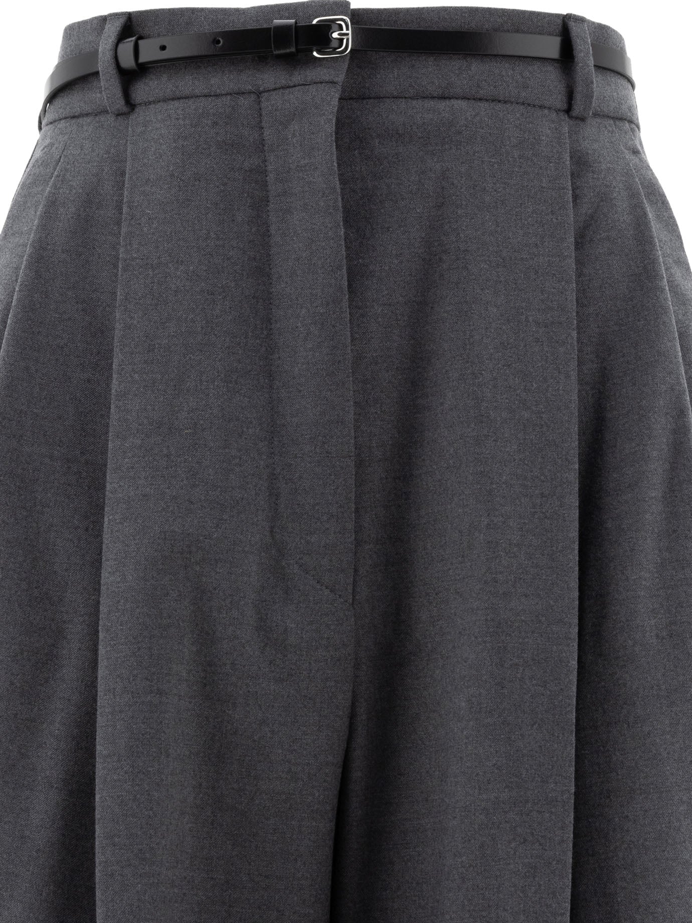 MAX MARA SPORTMAX Oversized Stretch Wool Trousers for Women