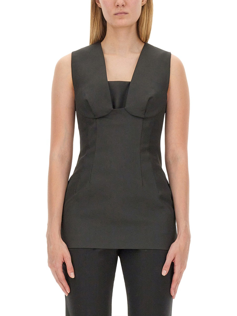 MAX MARA SPORTMAX Chic Mini Top - Size 40