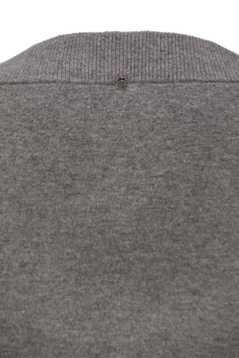 MAX MARA SPORTMAX Knee-Length Cashmere-Blend Knit Dress