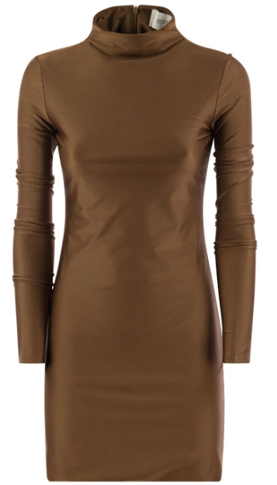 MAX MARA SPORTMAX Black Stretch Mini Dress