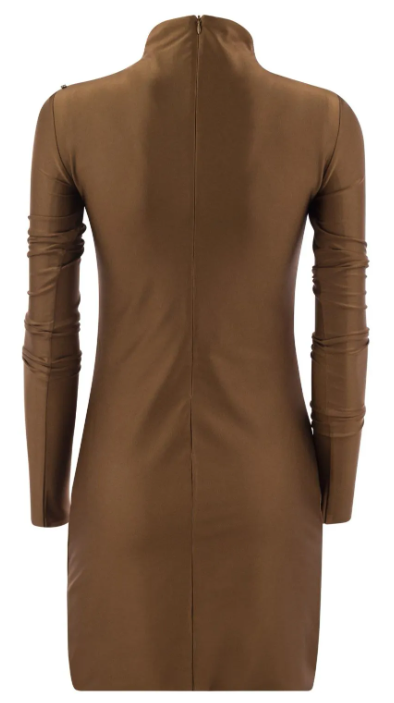 MAX MARA SPORTMAX Black Stretch Mini Dress