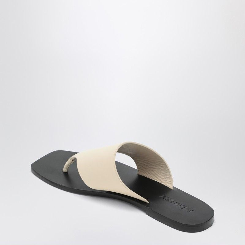 A.EMERY The Paton Mini Leather Flip-Flops