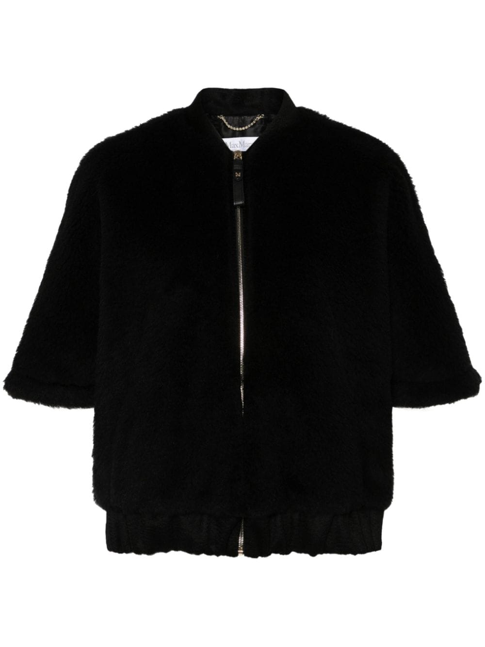 MAX MARA Wool Blend Teddy Effect Jacket