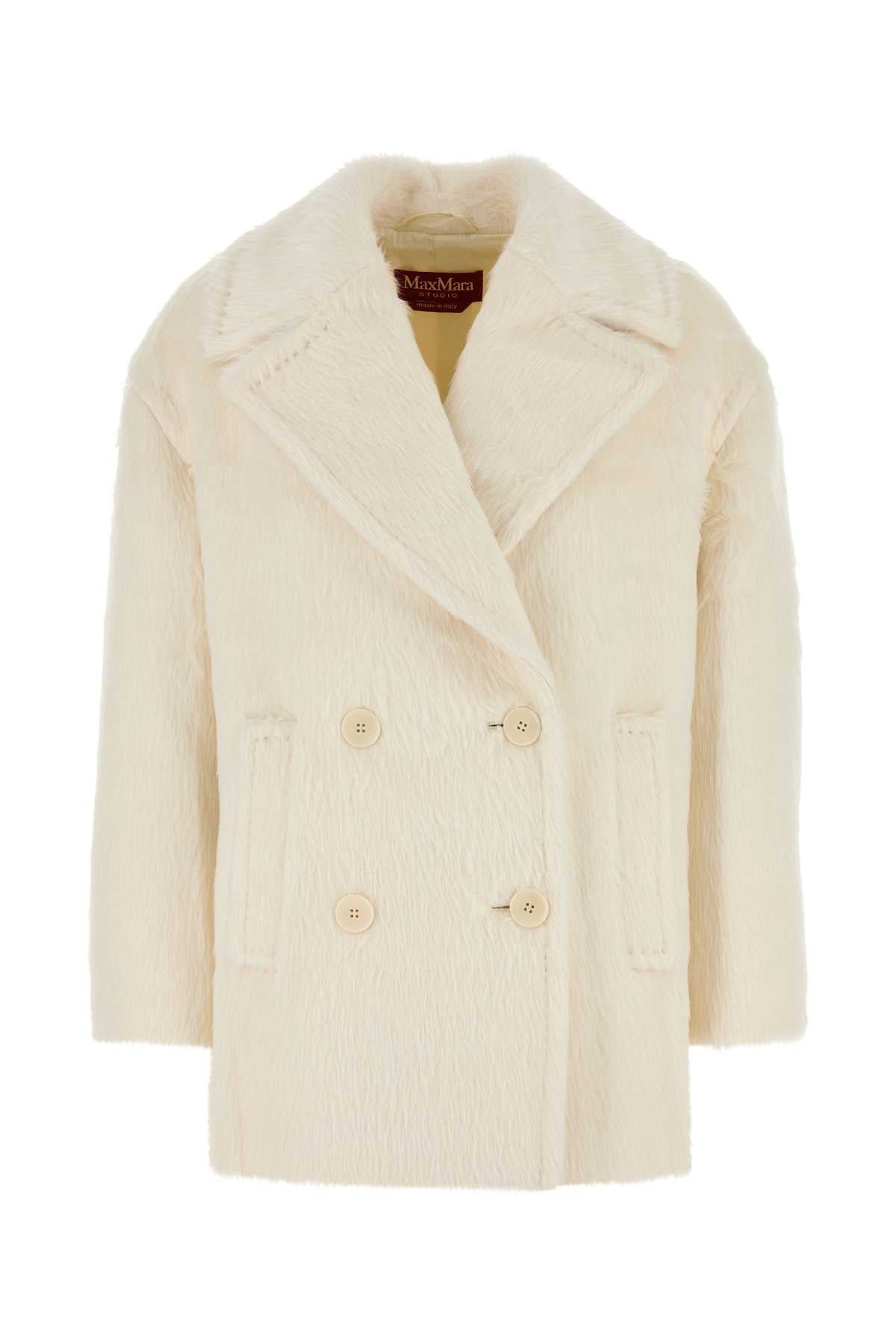 MAX MARA STUDIO Womens Slim Outerwear Mini Coat FW25