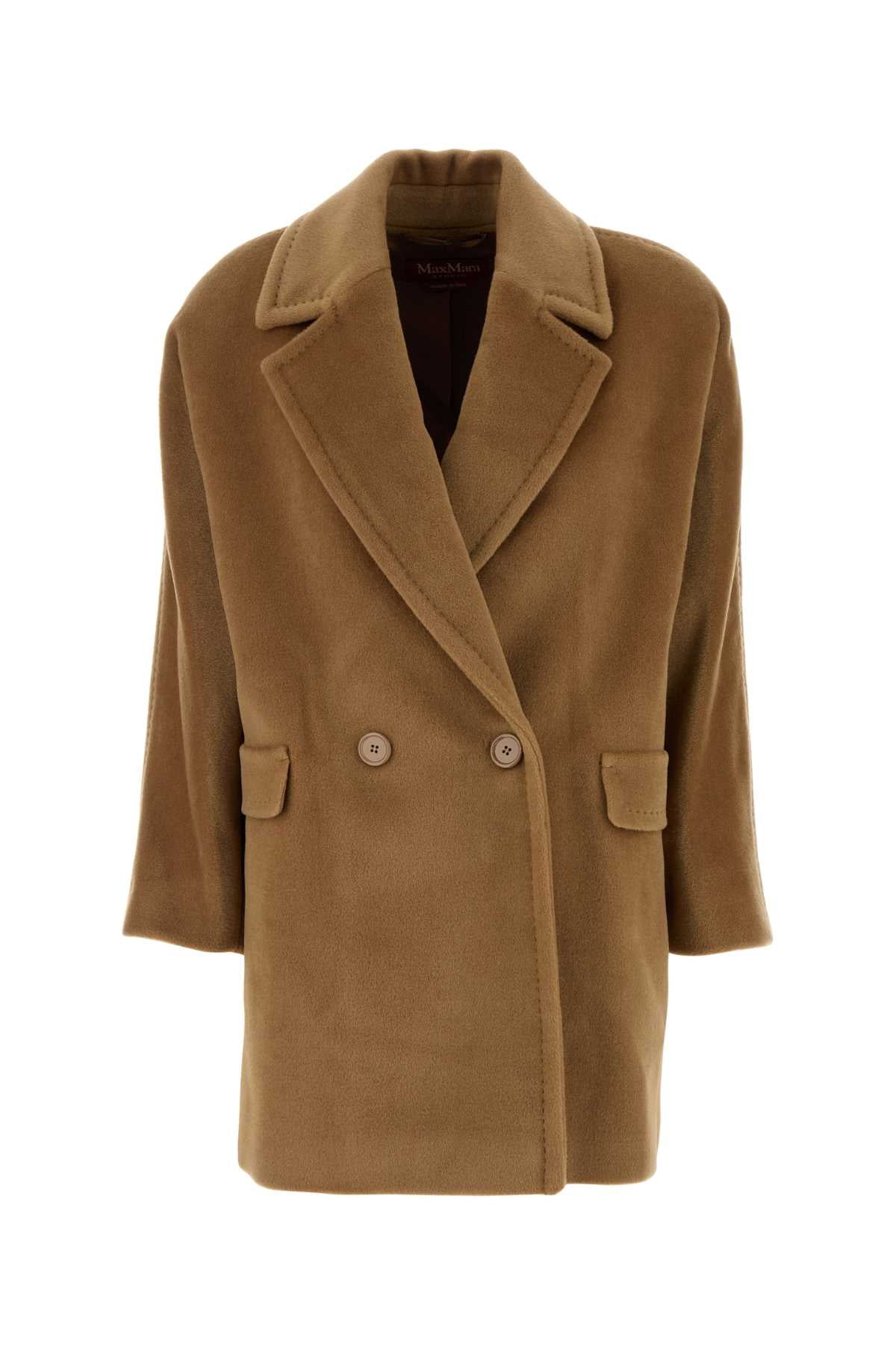 MAX MARA STUDIO Stylish Women's Outerwear - Mini Wool Blend Coat