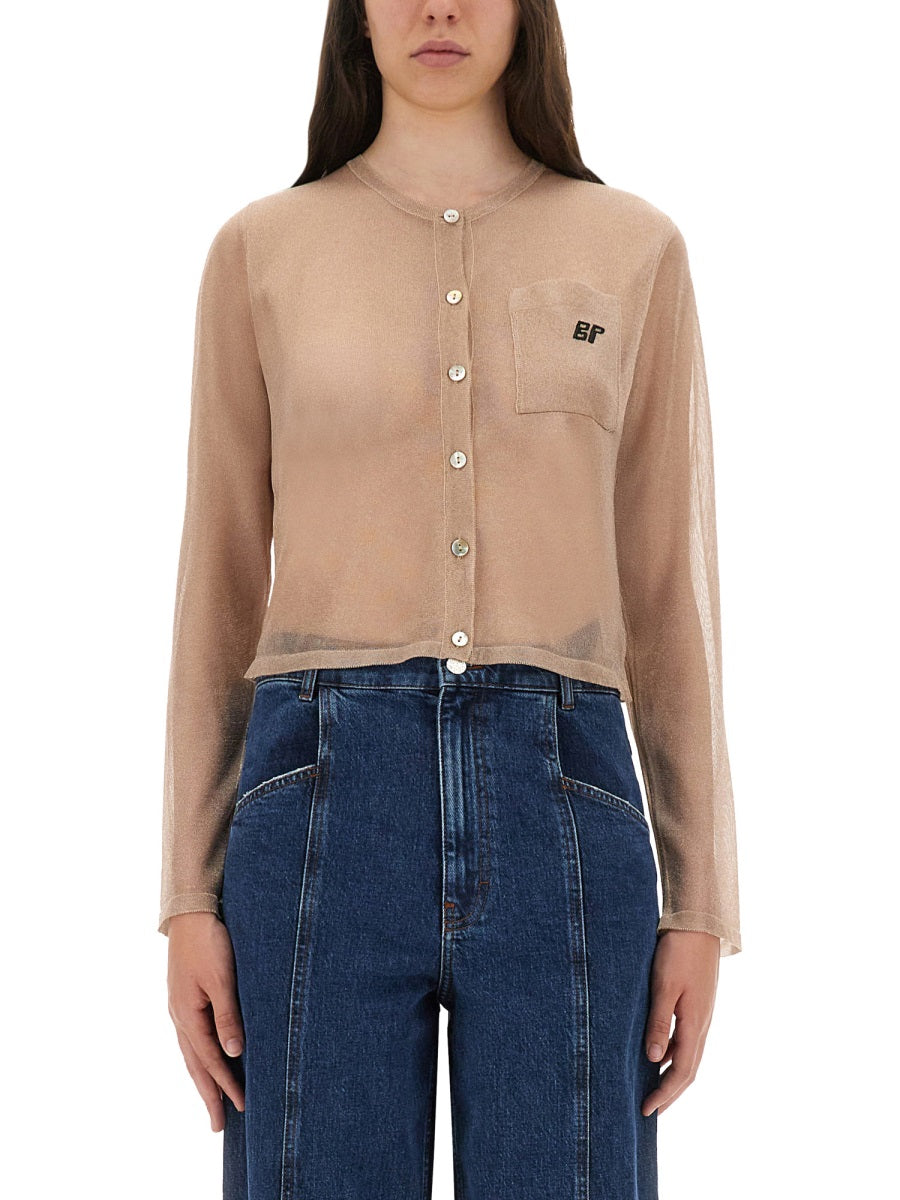 BAUM UND PFERDGARTEN Women's Cropped Cardigan - Mini Fit