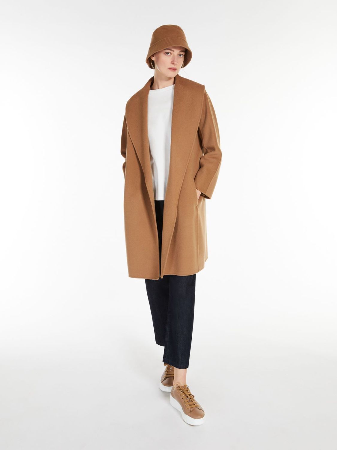 S MAX MARA Woolen Oversized Jacket