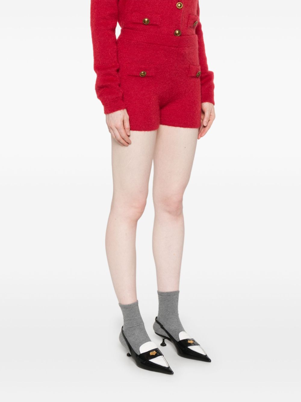 TWIN-SET High Waist Mini Stylish Shorts